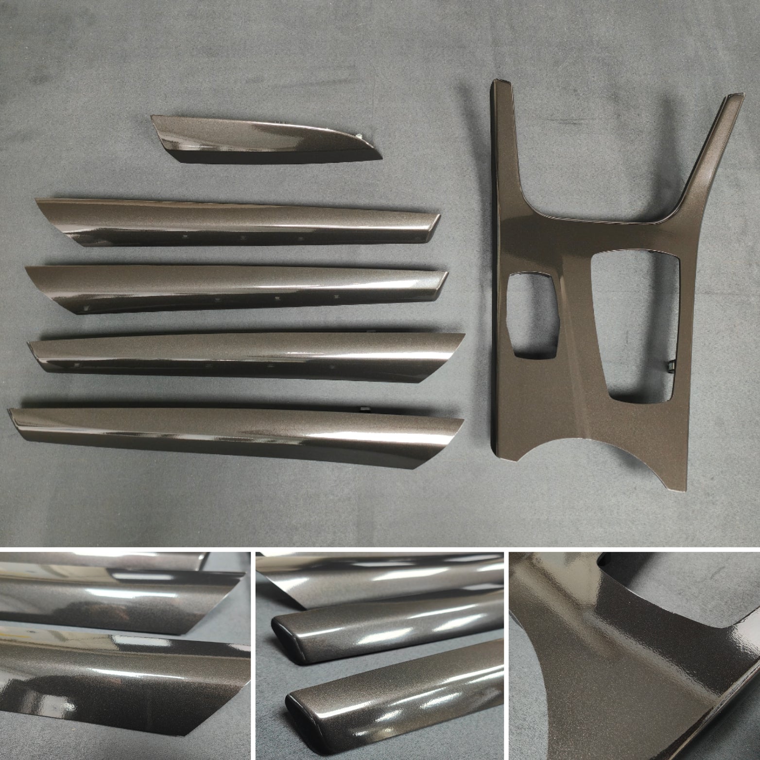 BMW X3 F25 INTERIOR TRIM SET - METALLIC BLACK